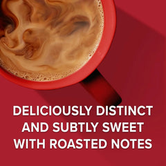 Folgers Toasty Hazelnut Flavored Ground Coffee, Medium Roast 9.6 Ounce Canister (Pack of 6)