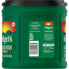 Folgers Classic Decaf Medium Roast Ground Coffee, 30.5 Ounces