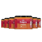 Folgers Colombian Ground Coffee, Medium Roast, 22.6 Oz. Canister (Pack of 6)
