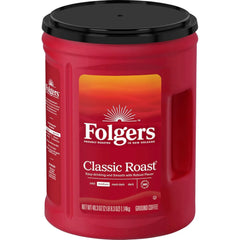 Folgers Classic Roast Coffee, 48-Oz Can