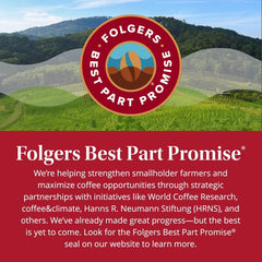 Folgers Classic Decaf Ground Coffee, Medium Roast, 25.9-ounce Canister (Pack of 6)