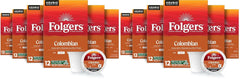 Folgers Colombian Medium Roast Coffee, 72 Keurig K-Cup Pods, 12 Count (Pack of 12)